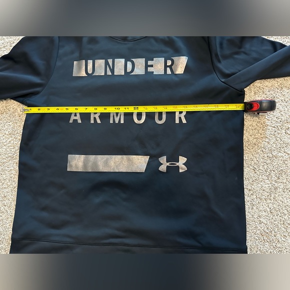 Under Armour Black & Gold Cowl Neck Hoodie - Picture 10 of 10